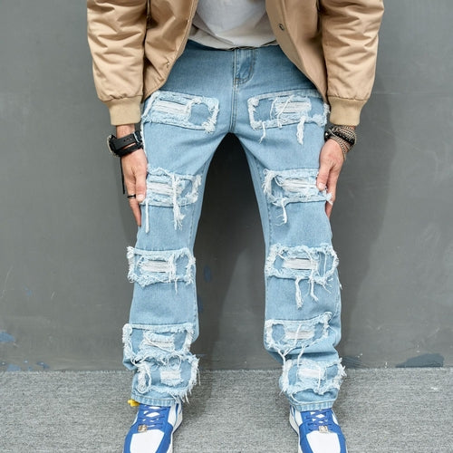 MetroFlex™ Men's Worn Stretch Slim Fit Jeans – Timeless Fit & Modern